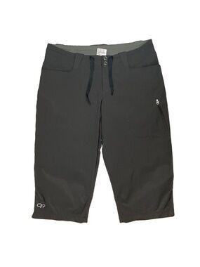 Outdoor Research Women's Ferrosi Capri Pant Black Lightweight Stretch Size 10